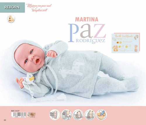 3137 BAMBOLA REBORN MARTINA 45CM