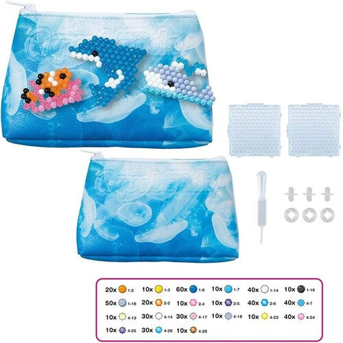 31855 AQUABEADS BORSETTA ANIMALI MARINI