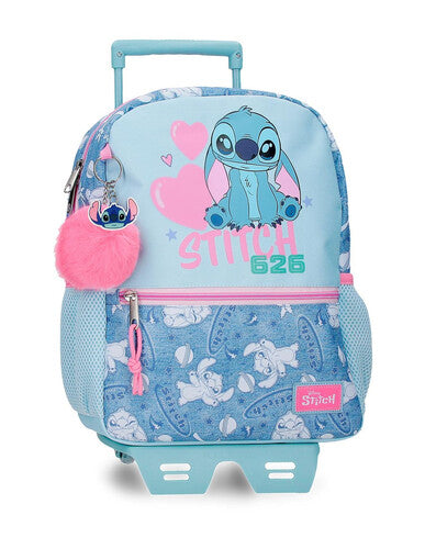 SCUOLA 320024225231 ZAINO TROLLEY 33CM STITCH HEARTS