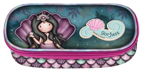 SCUOLA 384GJ31 ASTUCCIO OVALE THE WORLD IS YOUR OYSTER GORJUSS