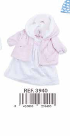 3940 VESTITO BAMBOLA ALINA 45CM