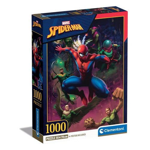 39768 PUZZLE 1000 HQC ILL.MC SPIDERMAN COMPACT