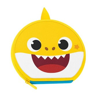 SCUOLA 3E8012001_529 ASTUCCIO SAGOMATO BABY SHARK 1 ZIP CON COLORI MAXI