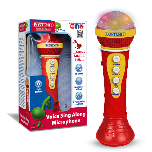 MUSICA 41 2020 MICROFONO KARAOKE CON EFFETTI LUMINOSI