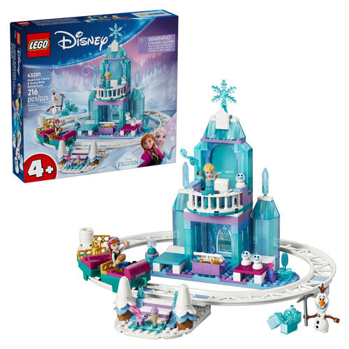 Lego Disney Princess 43281 Castello di Ghiaccio di Elsa