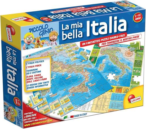 EDUCATIVO 43873 I'M A GENIUS GEOPUZZLE LA MIA BELLA ITALIA