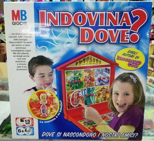 GIOCO DI SOCIETA' 44146 INDOVINA DOVE?
