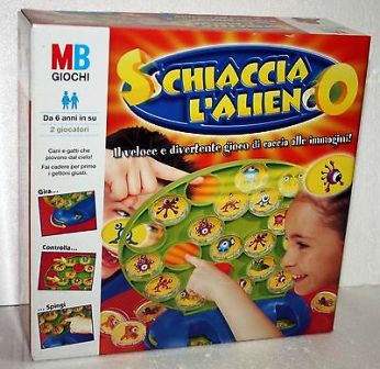GIOCO DI SOCIETA' 46296 SCHIACCIA L'ALIENO