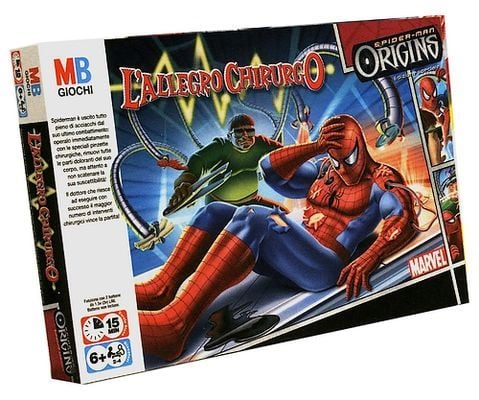 GIOCO DI SOCIETA' 51008 L'ALLEGRO CHIRURGO SPIDERMAN