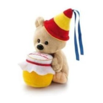 51098 Peluche Trudino Orsetto Buon Compleanno