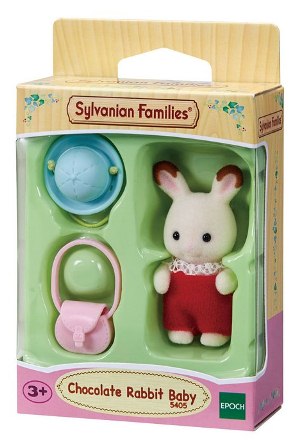 SYLVANIAN FAMILIES 5405 Bebè Coniglio Cioccolato