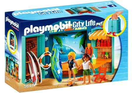 Playmobil 5641 PLAY BOX "L'ANGOLO DEL SURF"