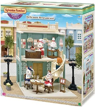 SYLVANIAN FAMILIES 6018 TOWN:RISTORANTE+ACCESSORI