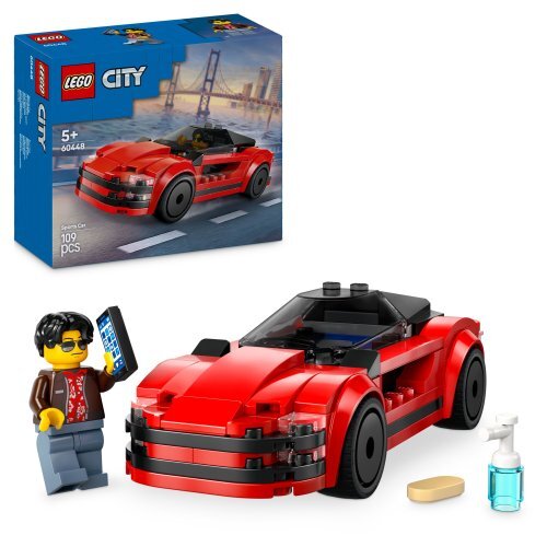 Lego City 60448 Auto sportiva rossa