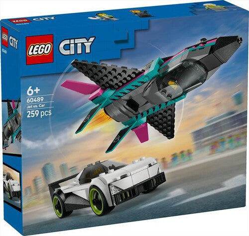 LEGO CITY 60489 JET CONTRO AUTO SPORTIVA