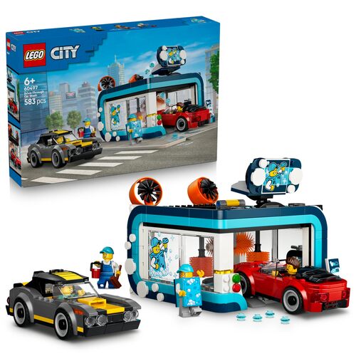 Lego City 60497 Autolavaggio drive-in