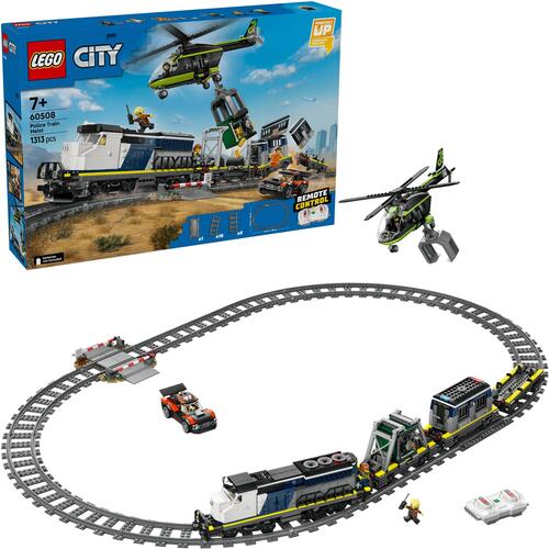 Lego City 60508 Rapina al treno della polizia