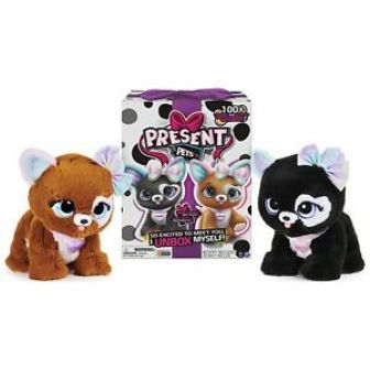 6059159 Pelusche interattivo Present Pets Rainbow Glitter
