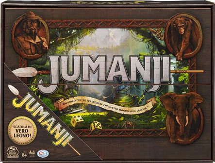 GIOCO DI SOCIETA' 6062356 JUMANJI in Legno total refresh