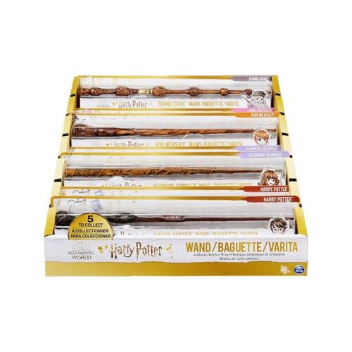 6067706 WIZARDING WORLD Bacchetta Magica singolo Ass.to 4 varianti