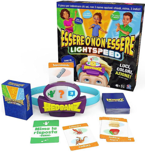 GIOCO DI SOCIETA' 6068071 ESSERE O NON ESSERE LIGHT SPEED