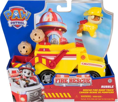 6072662 PAW PATROL Veicolo Tematizzato Fire Rescue Rubble