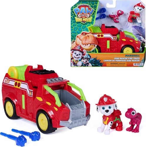 6075757 PAW PATROL DINO MOVIE Veicolo Marshall