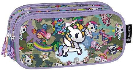 SCUOLA 60795 ASTUCCIO ORG.UNICORNO TOKIDOKI
