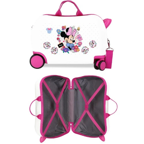 TEMPO LIBERO 630163114018 TROLLEY ABS BAMBINI 50CM MINNIE FLOWERS