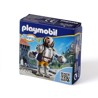 Playmobil 6698 Super 4 Guardia Reale Ulf Il Forzuto