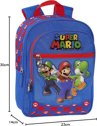 SCUOLA 67531 ZAINO ASILO SUPERMARIO