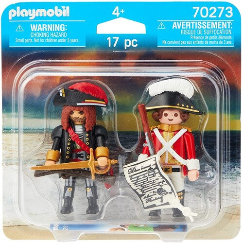 PLAYMOBIL 70273 PIRATA E SOLDATO DELLA MARINA REALE