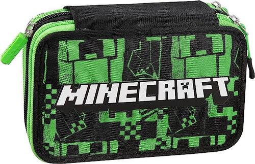 SCUOLA 70387 ASTUCCIO 3 ZIP MINECRAFT