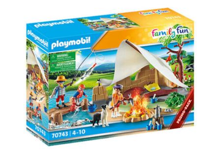 Playmobil 70743 FAMIGLIA IN CAMPEGGIO