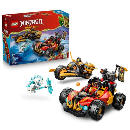 Lego Ninjago 71864 Veicoli combinati di Kai e Cole