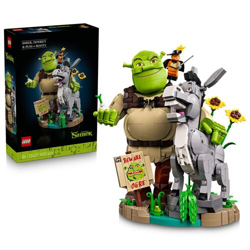 Lego 72423 Shrek,Ciuchino e Gatto