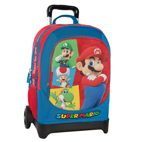 SCUOLA 73200 ZAINO TROLLEY STACC. SUPERMARIO