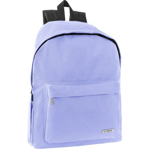 SCUOLA 73811LL ZAINO AMERICANO MONOCOLORE LILLA COMIX