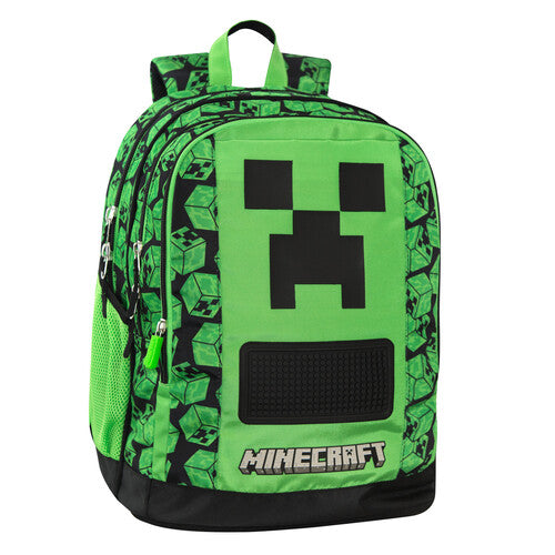 SCUOLA 74359 ZAINO SCUOLA ORG. PIXEL MINECRAFT