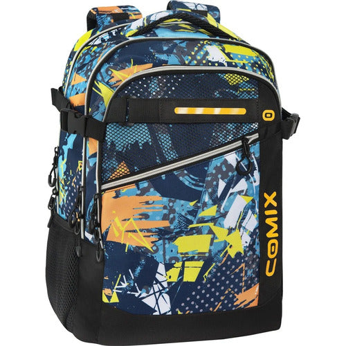 SCUOLA 75035MB ZAINO ORG.COMIX WBS 2.0 MIX BLU