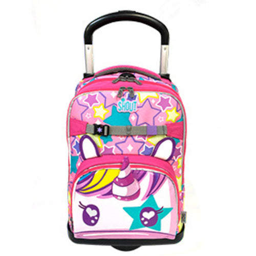 SCUOLA 75621 ZAINO TROLLEY D-TOUCH SHOUT UNICORNO