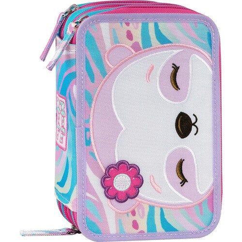 SCUOLA 75997BR ASTUCCIO 3 ZIP BRADIPO MOFUMOFU