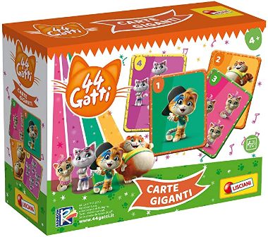 EDUCATIVO 76246 44 GATTI GIANT CARDS (CARTE GRANDI)