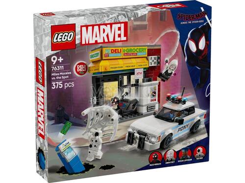 Lego Marvel 76311 Spider-verse: Miles Morales contro la Macchia