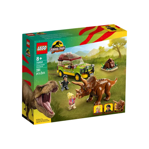 Lego Jurassic world 76959 La ricerca del Triceratopo