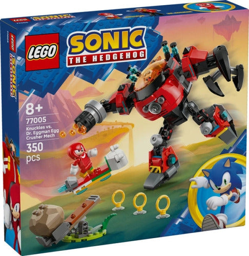Lego Sonic 77005 Knuckles vs.il mech Egg Crusher del Dr.Eggman