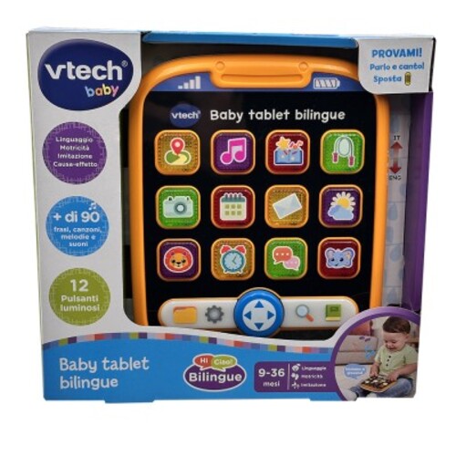 PRIMA INFANZIA 80-578549-007 BABY TABLET BILINGUE
