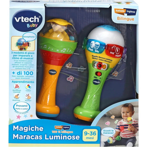 PRIMA INFANZIA 80-607547-007 LE MAGICHE MARACAS LUMINOSE