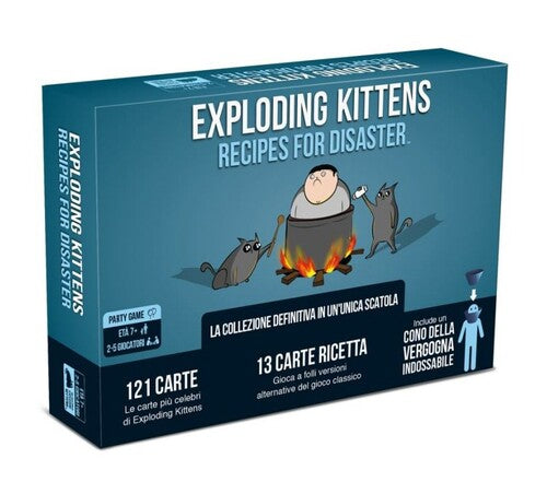 GIOCO DI SOCIETA' 8625 EXPLODING KITTENS RECIPES FOR DISTASTER
