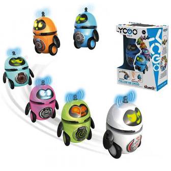 ELETTRONICO 88575 FOLLOW ME DROID ROBOT INTERATTIVO 88575 YCOO NEO SILVERLIT